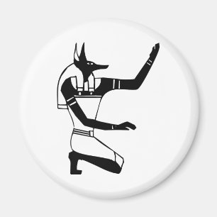 Anubis, Egyptische hiërogliefen Magneet