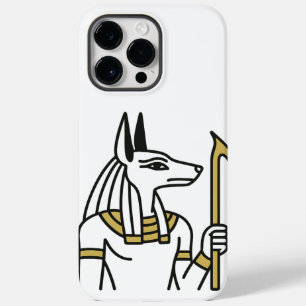Anubis Egyptische lijn kunst iPhone Case