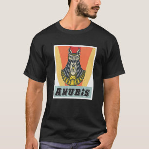 Anubis Egyptology God van Dood Egypte Farao Sphinx T-shirt