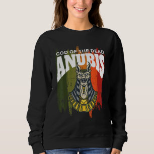 Anubis God van Dode Egypte Farao Sfinx Egyptologie Trui
