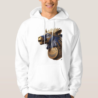Anubis Head - Egyptische Godheid Kunst Hoodie