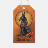 Anubis in het maanlicht, cadeaulabel (Voorkant)