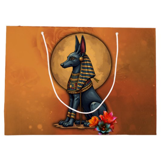 Anubis in the moonlight, groot cadeauzakje (Achterkant)