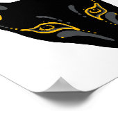 Anubis Jackal Art Poster (Hoek)