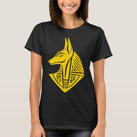 Anubis Jackal Symbol T-shirt (Voorkant)