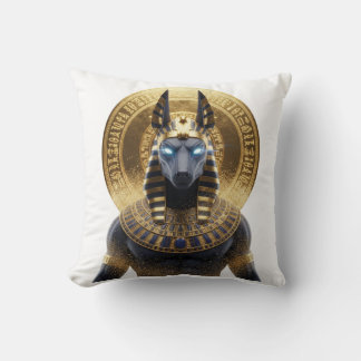 Anubis Jakhals Kussen | Oude Egyptische God Decora