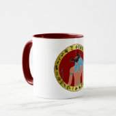 Anubis, le dieu égyptien Mug (Devant gauche)