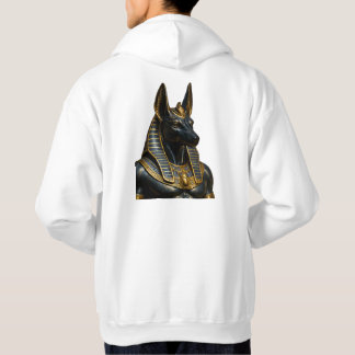 Anubis – Luxe Egyptische Goud & Blauwe Collectie Hoodie