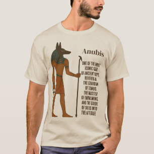 Anubis - Oude Egyptische Geschiedenis T-shirt