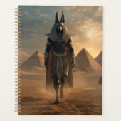 Anubis Planner – Egyptian Mythology Dark Aesthetic (Devant)