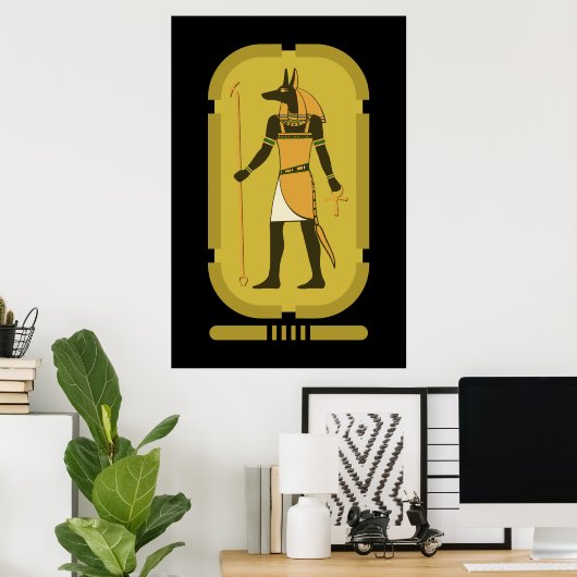 Anubis Poster (Thuiskantoor)