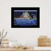 "Anubis prépare le chemin vers l'éternité" Poster (Cuisine)