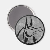 Anubis Round Magnet Magneet (Voorkant / Achterkant)