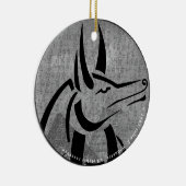 Anubis Round Ornament (Rechts)