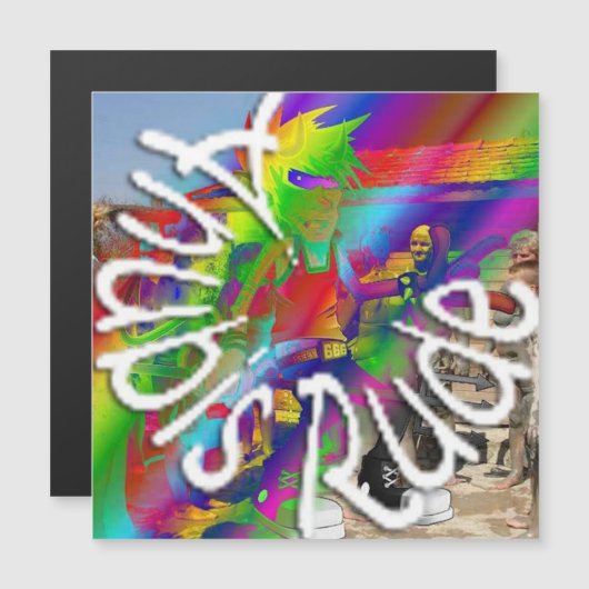 Anubis Rude Magnet Large (Devant / Derrière)