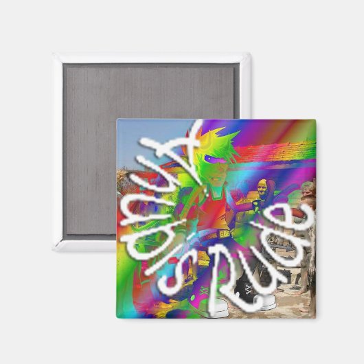 Anubis Rude Magnet Small Magneet (Voorkant / Achterkant)