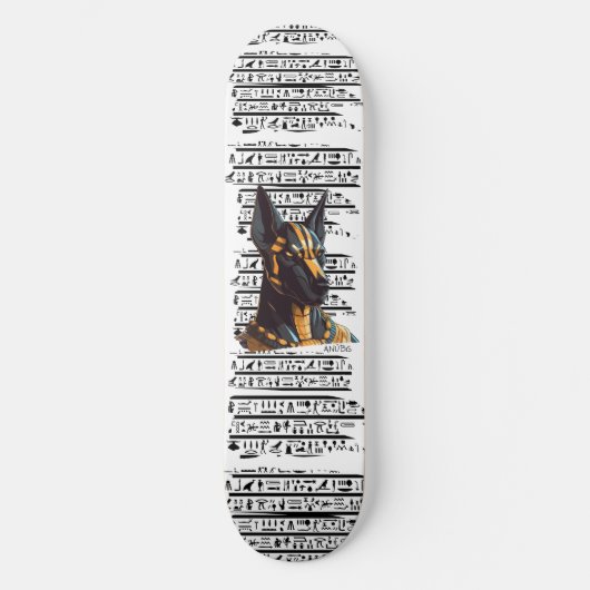 Anubis Skateboard (Recto)