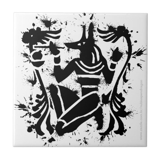 ANUBIS STAMP TEGELTJE (Voorkant)