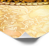 Anubis tegen gouden achtergrond perfect poster (Hoek)