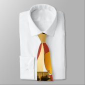 Anubis tegen gouden achtergrond stropdas (Gebonden)