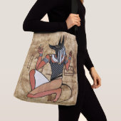 Anubis The Guardian Egyptian Crossbody Tas (Dichtbij)