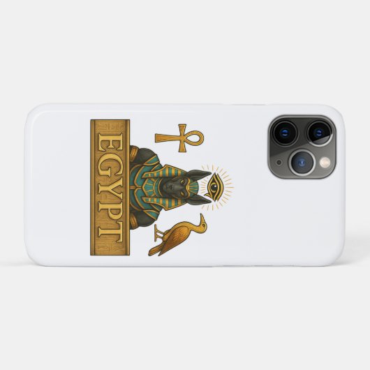 Anubis & Thoth | Egyptian Symbols - Case-Mate iPhone Case (Achterkant (horizontaal))