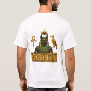 Anubis & Thoth Egyptische Symbolen - T-Shirt