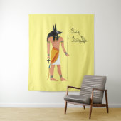 Anubis Wandkleed (In situ)
