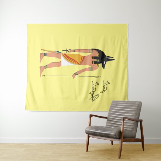 Anubis Wandkleed (In Situ (horizontaal))