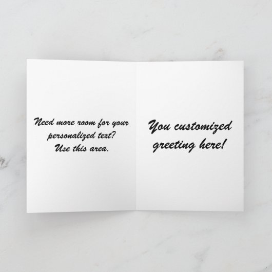 Anubis Wenskaart Style 2 Kaart (Binnen)