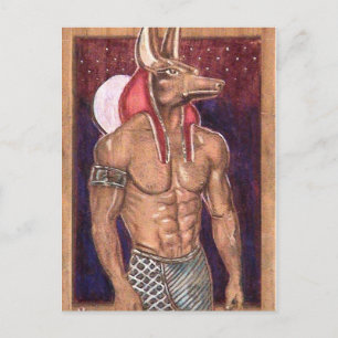 Anubis: www.AriesArtist.com Briefkaart
