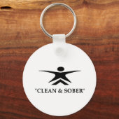 Anuemi Clean & Sober Sleutelhanger! Sleutelhanger (Voorkant)