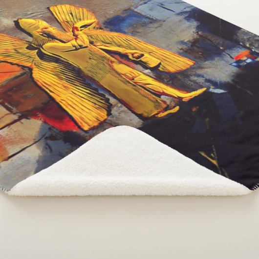 Anunnaki Sherpa Blanket Sherpa Deken (3/4)