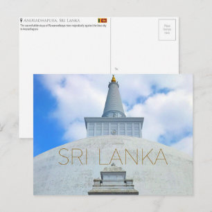 Anuradhapura, Sri Lanka Reisansichtkaart Briefkaart