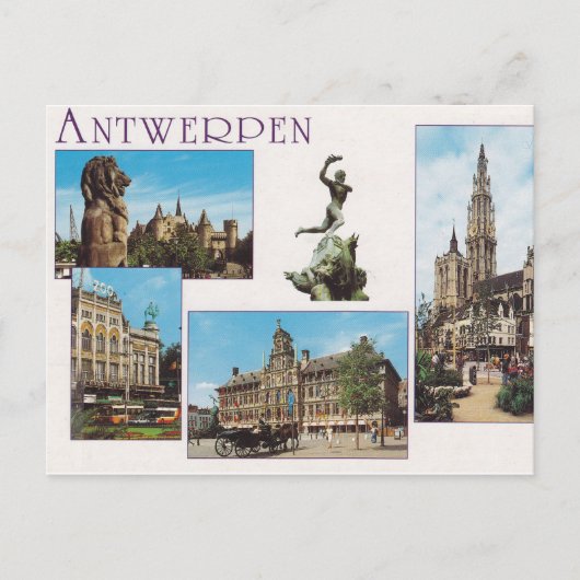 Anvers - Carte postale (Devant)