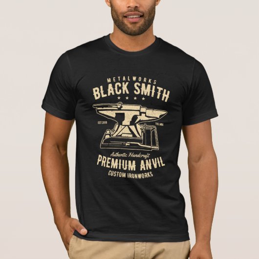 Anvil Metalworks Blacksmith T-shirt (Voorkant)