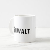 Anwalt Koffiemok (Voorkant links)