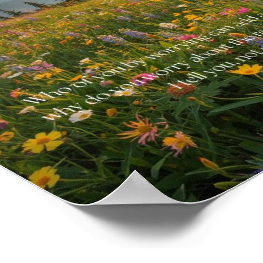 Anxiety and Worry Inspirational Words of Wisdom Poster (Hoek)