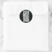 Anxiety Attack, par Brian Benson, autocollant (Sac)