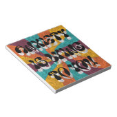 Anxiety is lying to you notitieblok (Schuin)