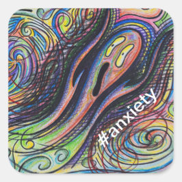 #anxiety sticker