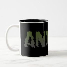 Anxiety Ver 1 Mug Tweekleurige Koffiemok