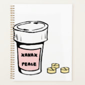 anxiety xanax peace planner (Voorkant)