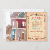 ANY AGE - Baby Doll Party Verjaardagsuitnodiging Kaart (Voorkant)