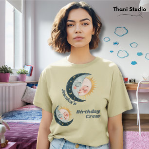 Any Age  Celestial Pyjama Verjaardag Geel T-shirt