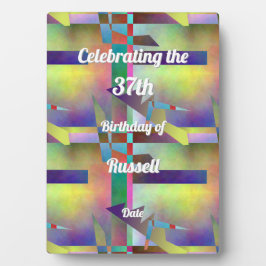 Any Age Happy Birthday Memories  Fotoplaat