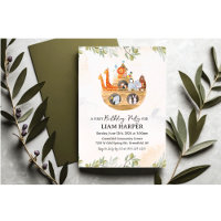 ANY AGE - Noah's Ark verjaardagsuitnodiging