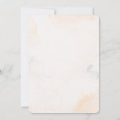 ANY AGE - Noah's Ark verjaardagsuitnodiging Kaart (Achterkant)