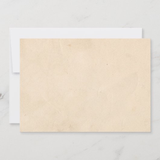 ANY AGE -  Tractor Verjaardagsuitnodiging Kaart (Achterkant)