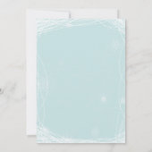 ANY AGE - Winter schaatsen Verjaardag uitnodiging (Achterkant)